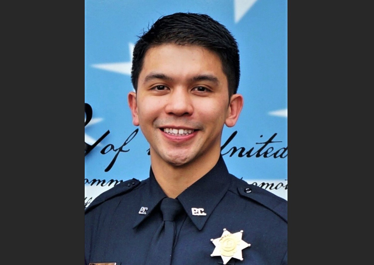 Deputy Dominique "Dom" Calata died at 2:34 p.m. at St. Joseph Medical Center in Tacoma surrounded by family members and fellow deputies and National Guard members.